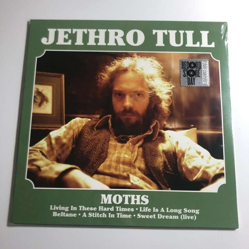 Jethro Tull Moths 10" Vinyl EP ~ RSD 2018 ~ Limited Edition ~ New/Sealed!